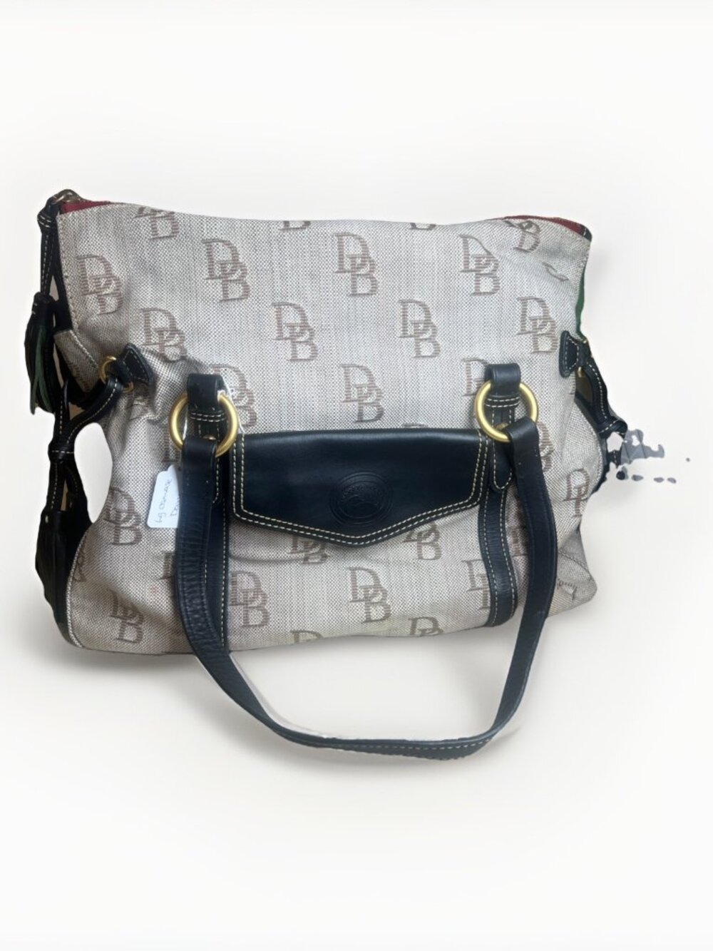 Dooney & Bourke Florentine Jacquard The Smith Signature Monogram Large Bag